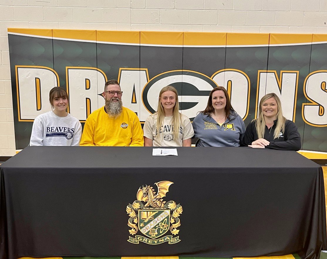 So excited for <a href="/reimer_sidney/">Sidney Reimer</a> to head to BVU!  She loves the school and is excited for @BVU_WBBALL &amp; @BVU_XCTrack!!