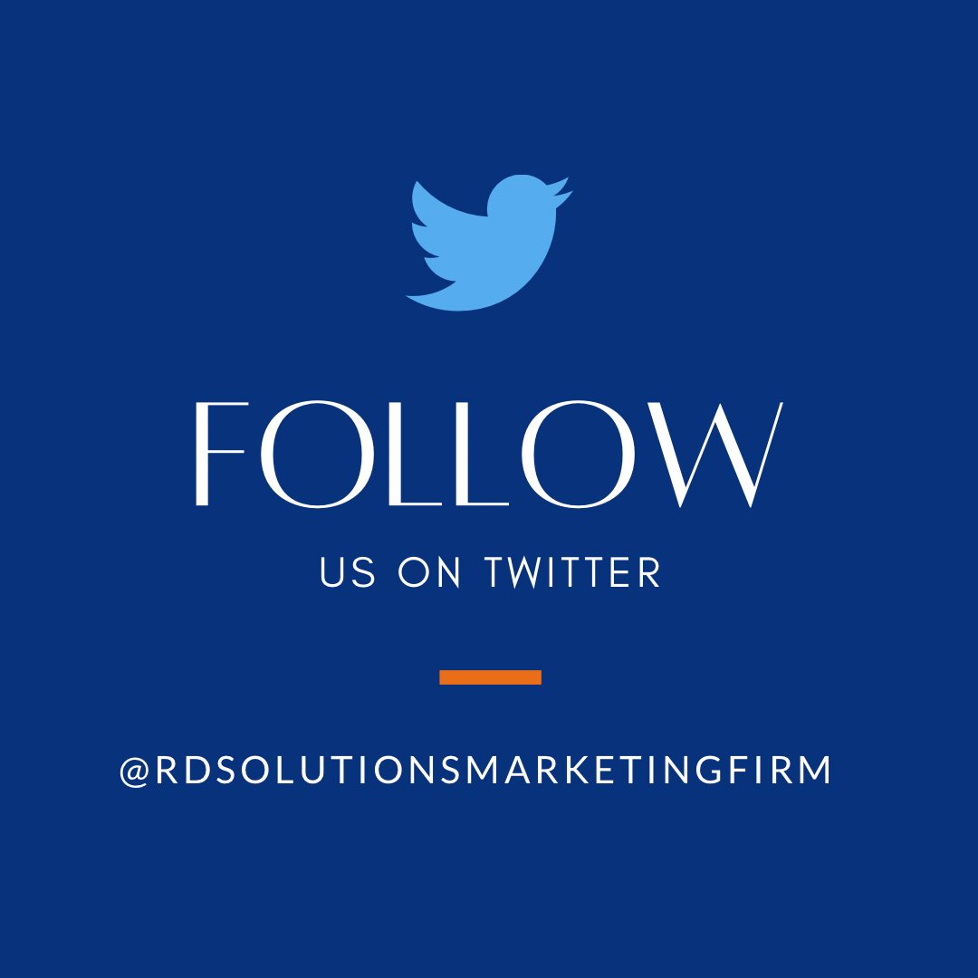RDSolutions_'s tweet photo. Looking for another ounce of motivation? Make sure to follow us on Twitter! #branding #enterpreneurship #leadership #RDSolutionsMarketingFirm #twitter #markerting https://t.co/7LKrzjFKua