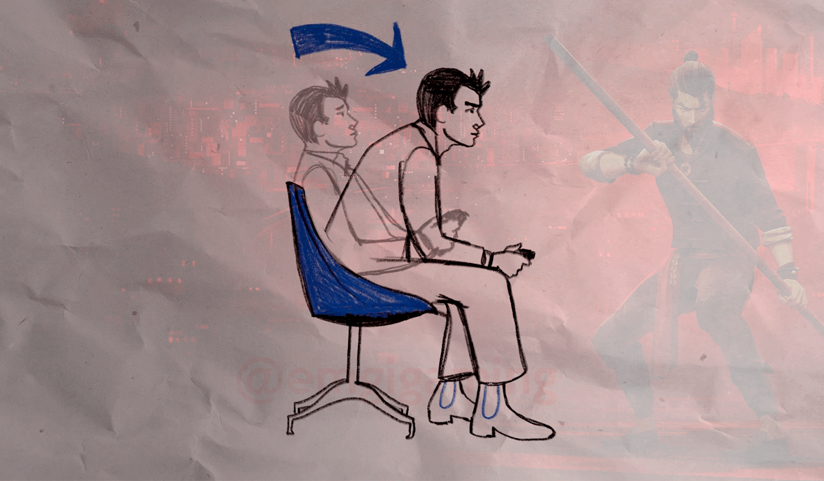 emgigaming's tweet photo. When you start a new game in @SifuGame on disciple difficulty to chill and 'kick some ass' and you die early. #Sifu #SifuGame https://t.co/Y5KyGA3K3s