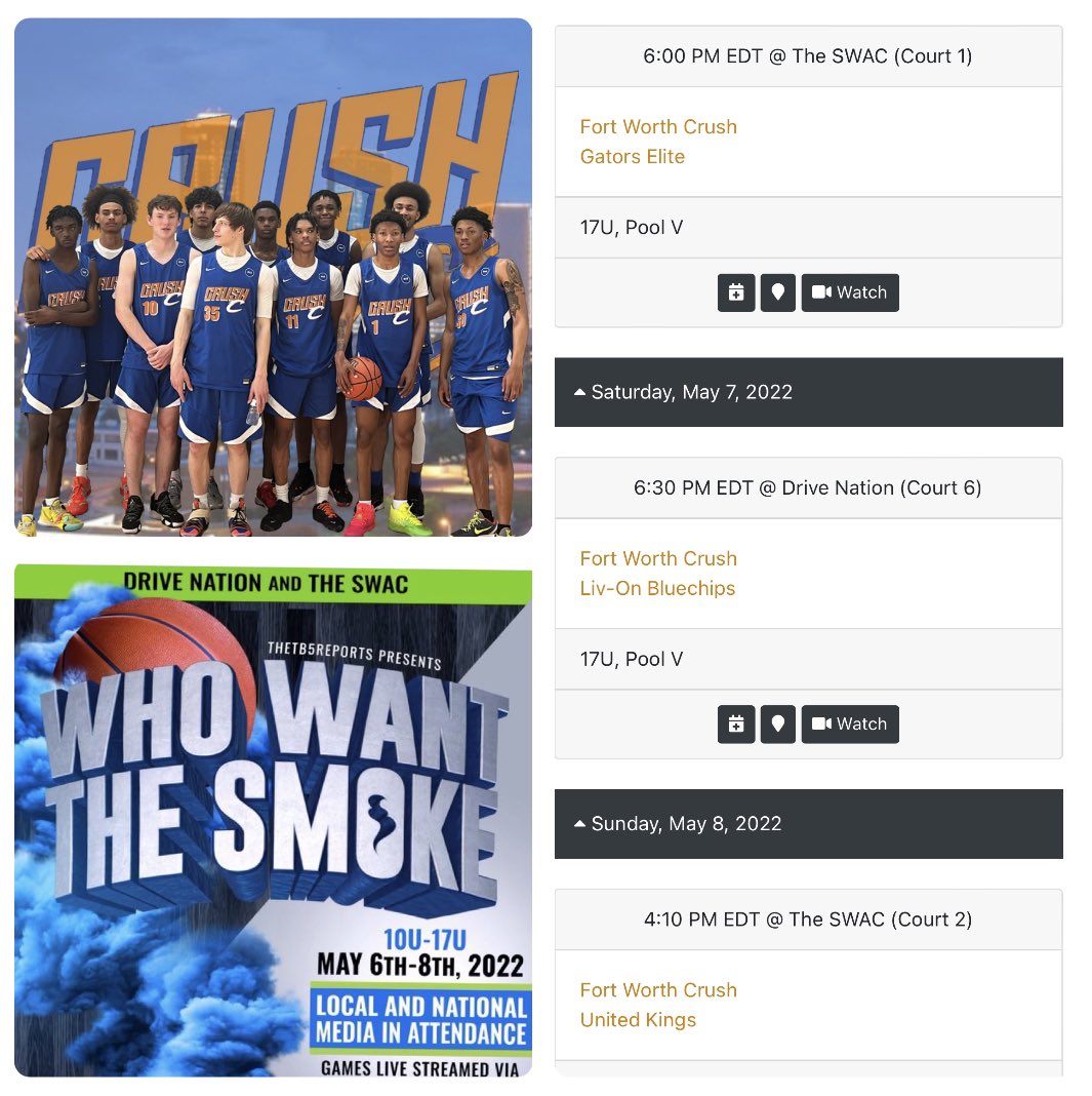 17s schedule for <a href="/TheTB5Reports/">TheTB5Reports</a> Who Want the 💨‼️