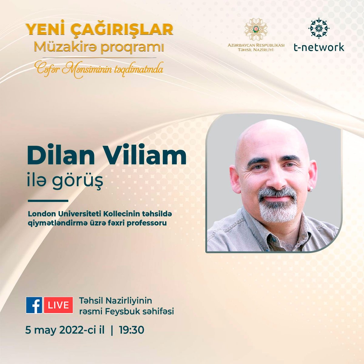 “Yeni çağırışlar”da təhsildə qiymətləndirmə barədə danışılacaq
#TəhsilNazirliyi #EduAz #YeniÇağırışlar
bit.ly/3OPv4jA