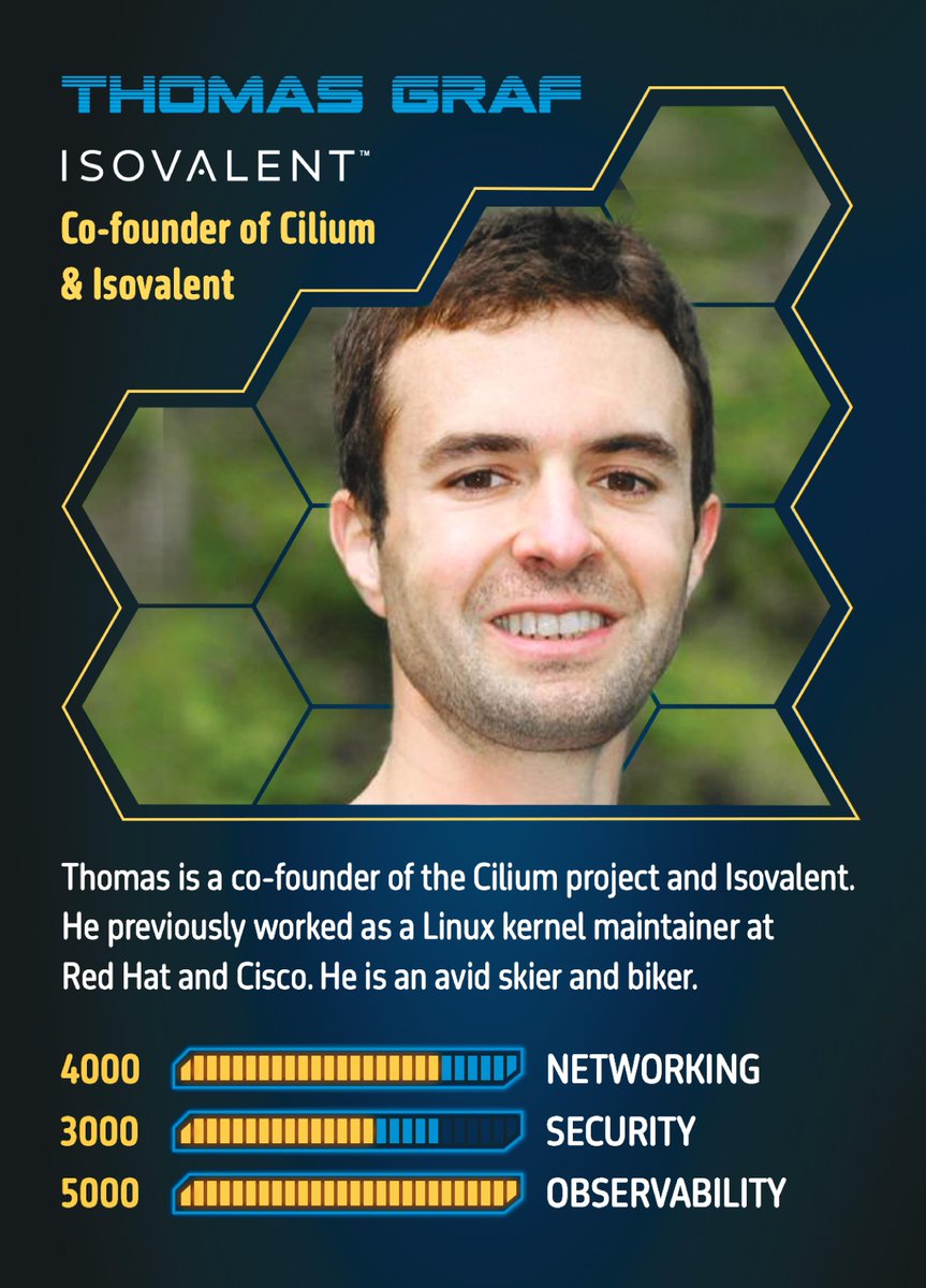 Cilium (@ciliumproject) on Twitter photo 2022-05-17 14:51:00 Learn about Cilium and collect the maintainer cards @KubeCon_ and you can go home with your own eBee 🐝
Get them from @tgraf__ @lizrice @nataliaivanko and Daniel Borkmann Learn about Cilium and collect the maintainer cards @KubeCon_ and you can go home with your own eBee 🐝
Get them from @tgraf__ @lizrice @nataliaivanko and Daniel Borkmann