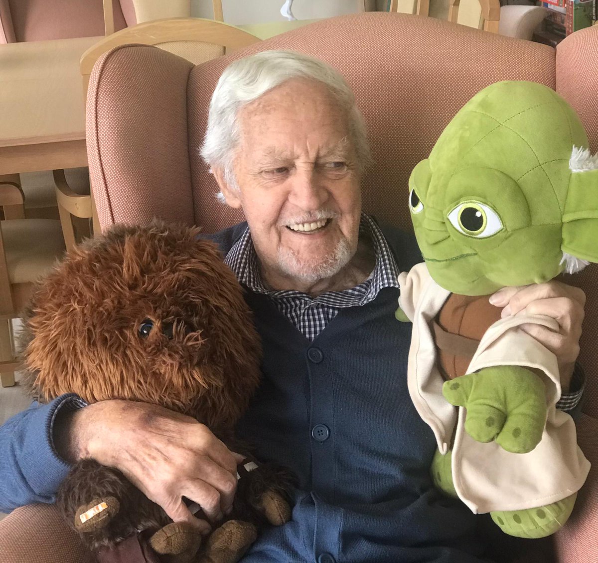EleanorHomecare's tweet photo. #StarWarsDay May the 4th be with you... 

Our wonderful Roselands residents! #socialcare #carehome https://t.co/lYEdQDidCN