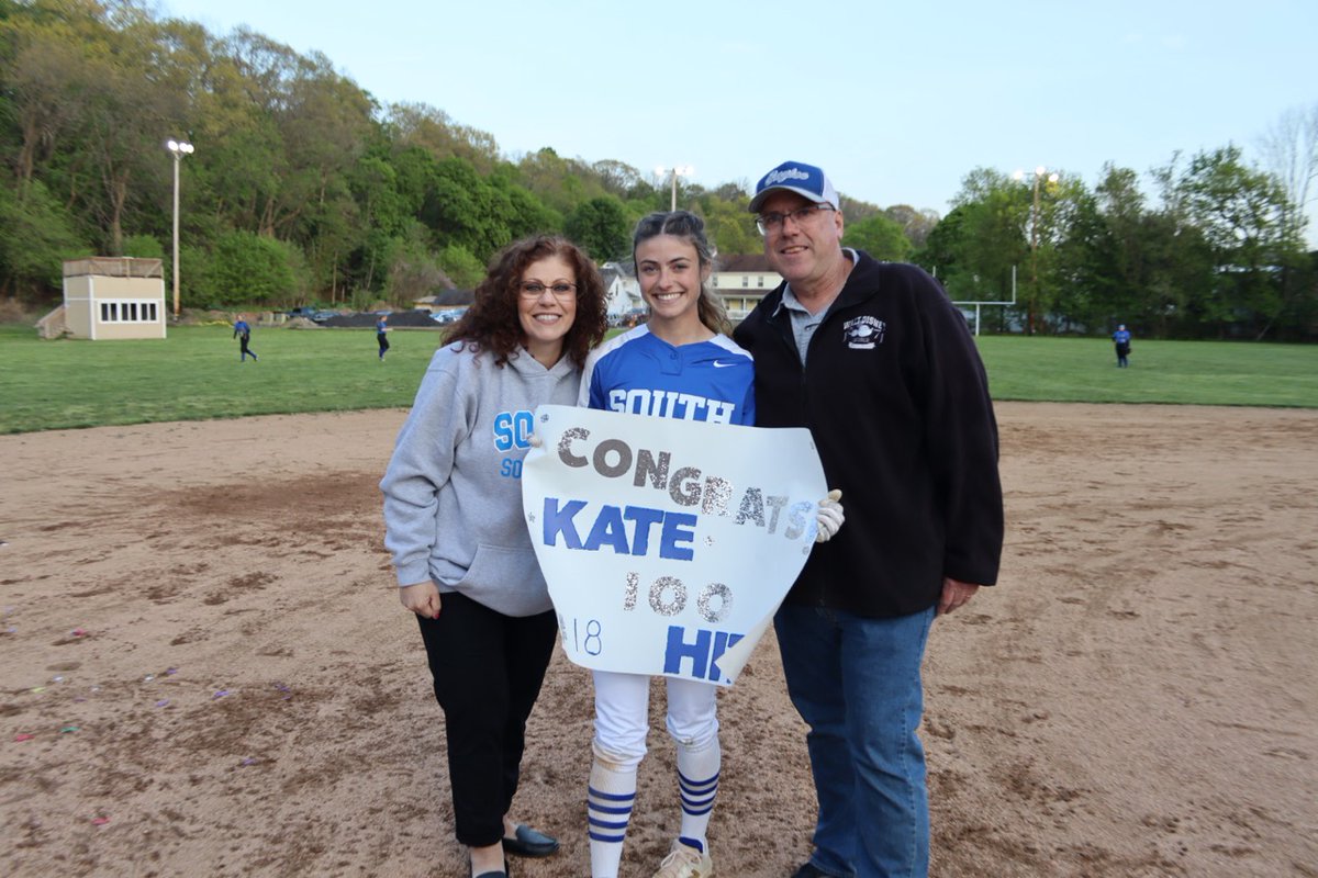 GoldGarvey's tweet photo. Congrats to Newtown Rock Gold-Garvey 2022 OF and @JMUSoftball commit  Katelyn Carrier on reaching the 100 hit milestone in high school action yesterday!!! #Rockstrong https://t.co/y7WASvYRuk