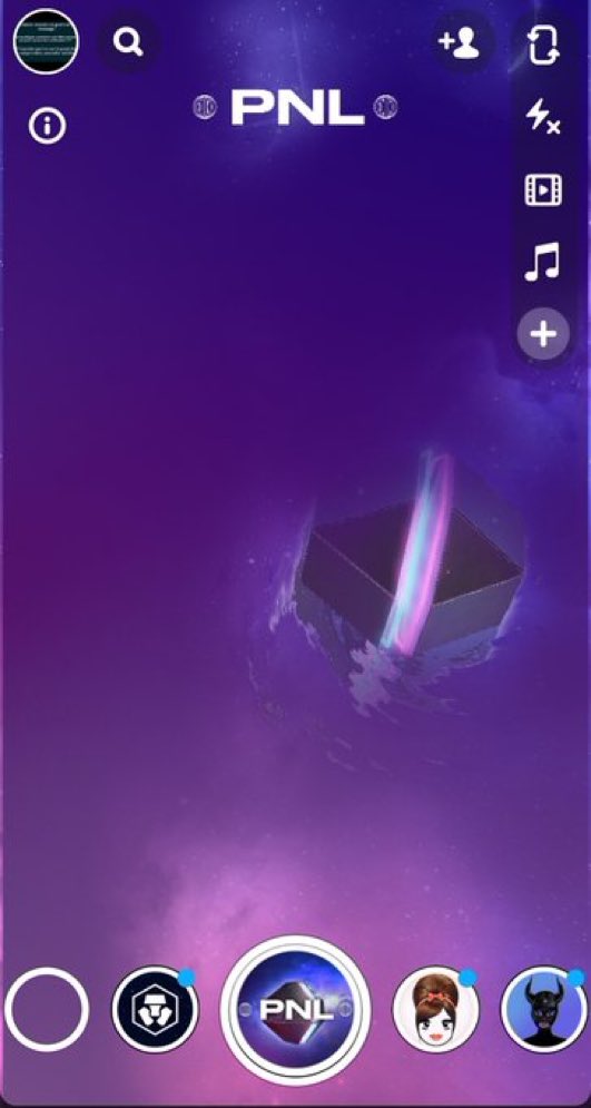 Phrase_PNL's tweet image. Voici le filtre exclusif pour la tournée de PNL, C’EST INCROYABLE ! 🔥