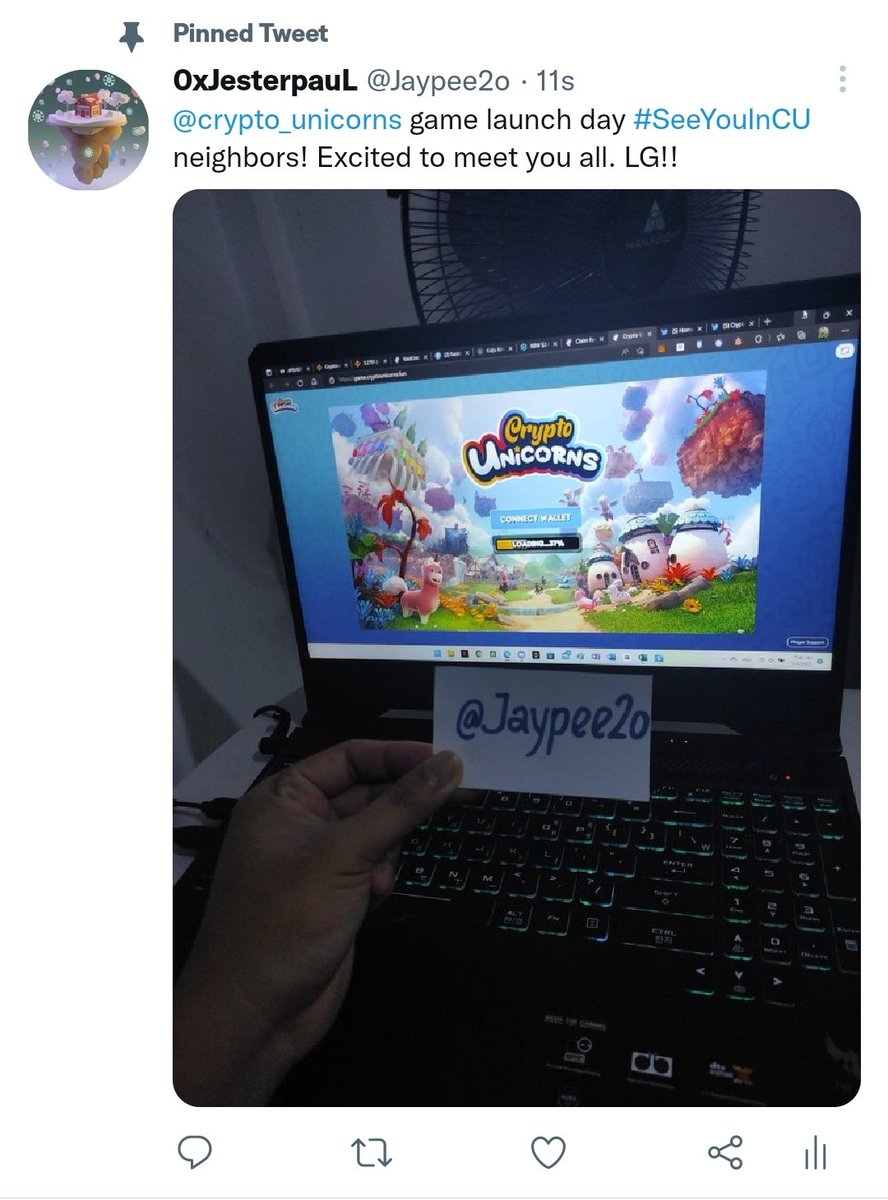 0xJesterpauL tweet media