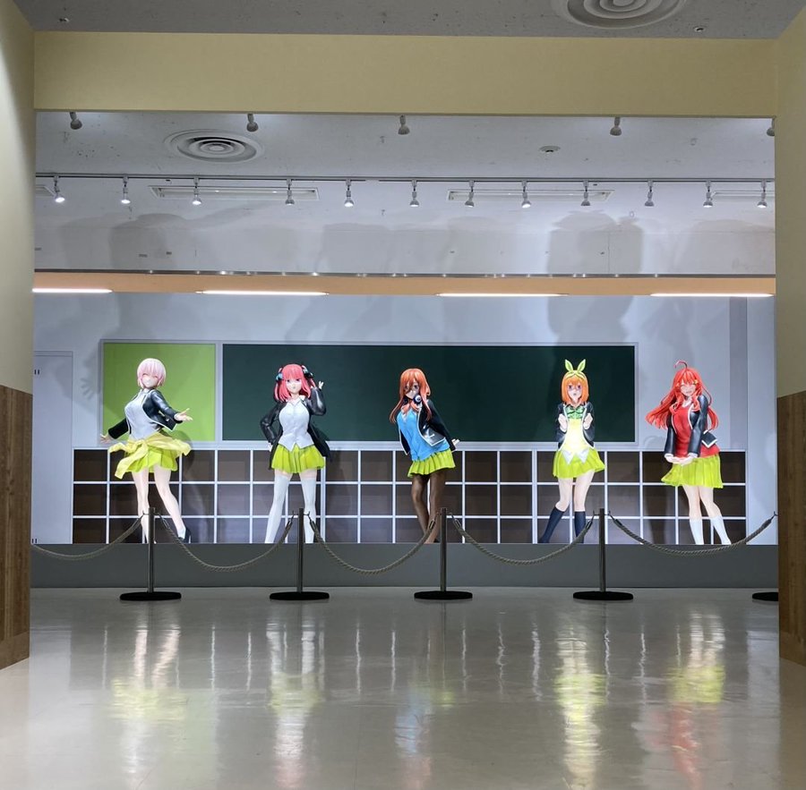 桜舞う季節 五等分の花嫁展 等身大パネル - その他