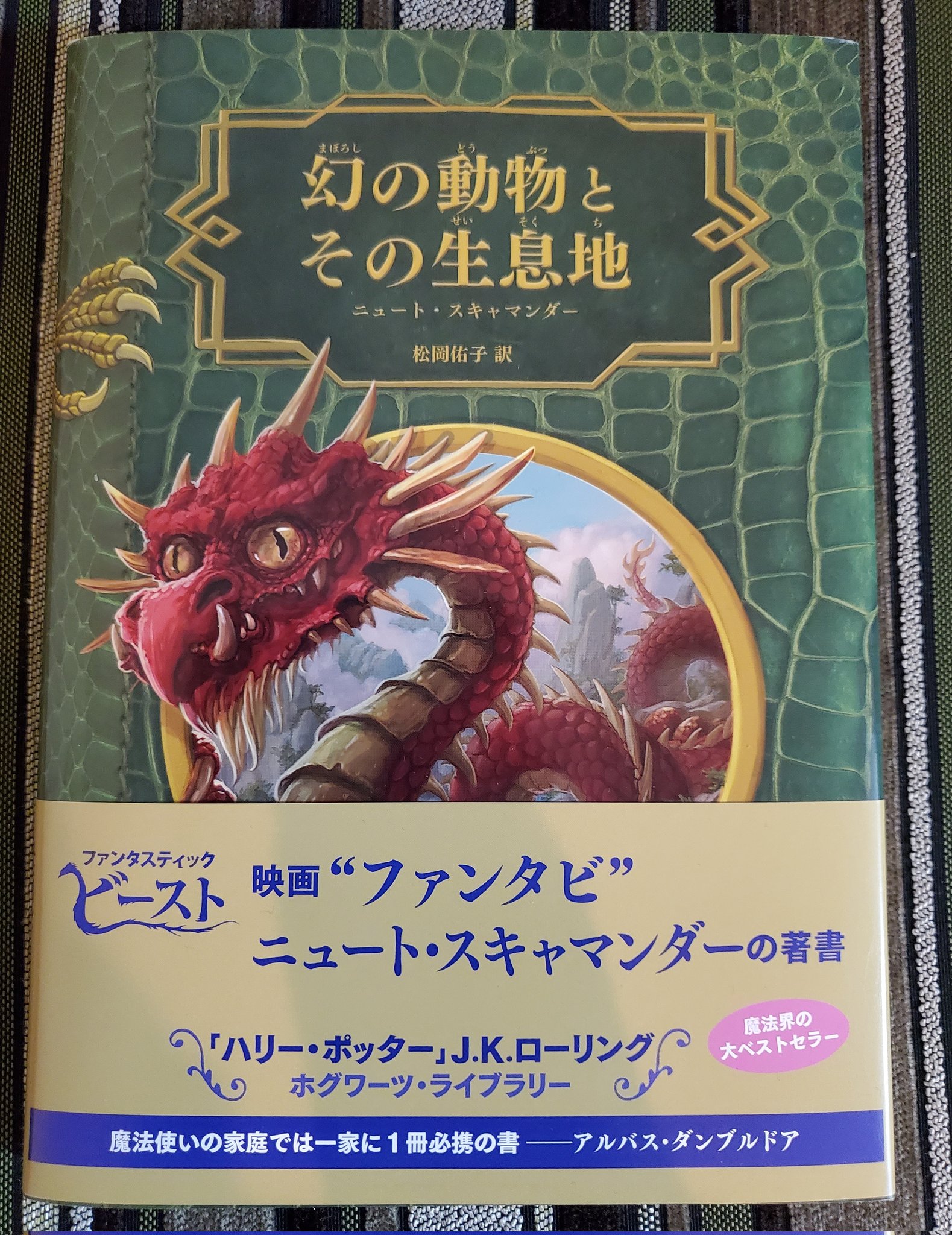 あお 読了 幻の動物とその生息地 ファンタビ ファンタビ３観てうわーって沸いた勢いで 旧版が実家に眠ってるけど新装版を思わず購入 動物たちと触れ合ってるときのニュートの 優しいお顔が浮かぶ浮かぶ 映画に出てきてない動物も ついニュートとの