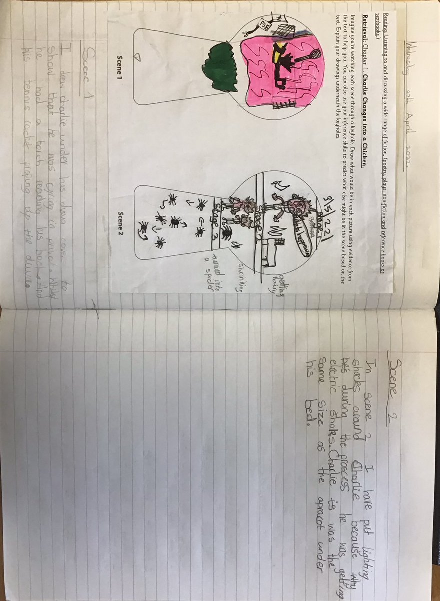 LindenRDRowan's tweet image. @LindenRDRowan #LindenEnglish #LindenReading  #CharlieChangesintoaChicken @stubbleagent 
Loving our new class read, ‘Charlie Changes into a Chicken’.
@LindenRoad @MrB_Y3