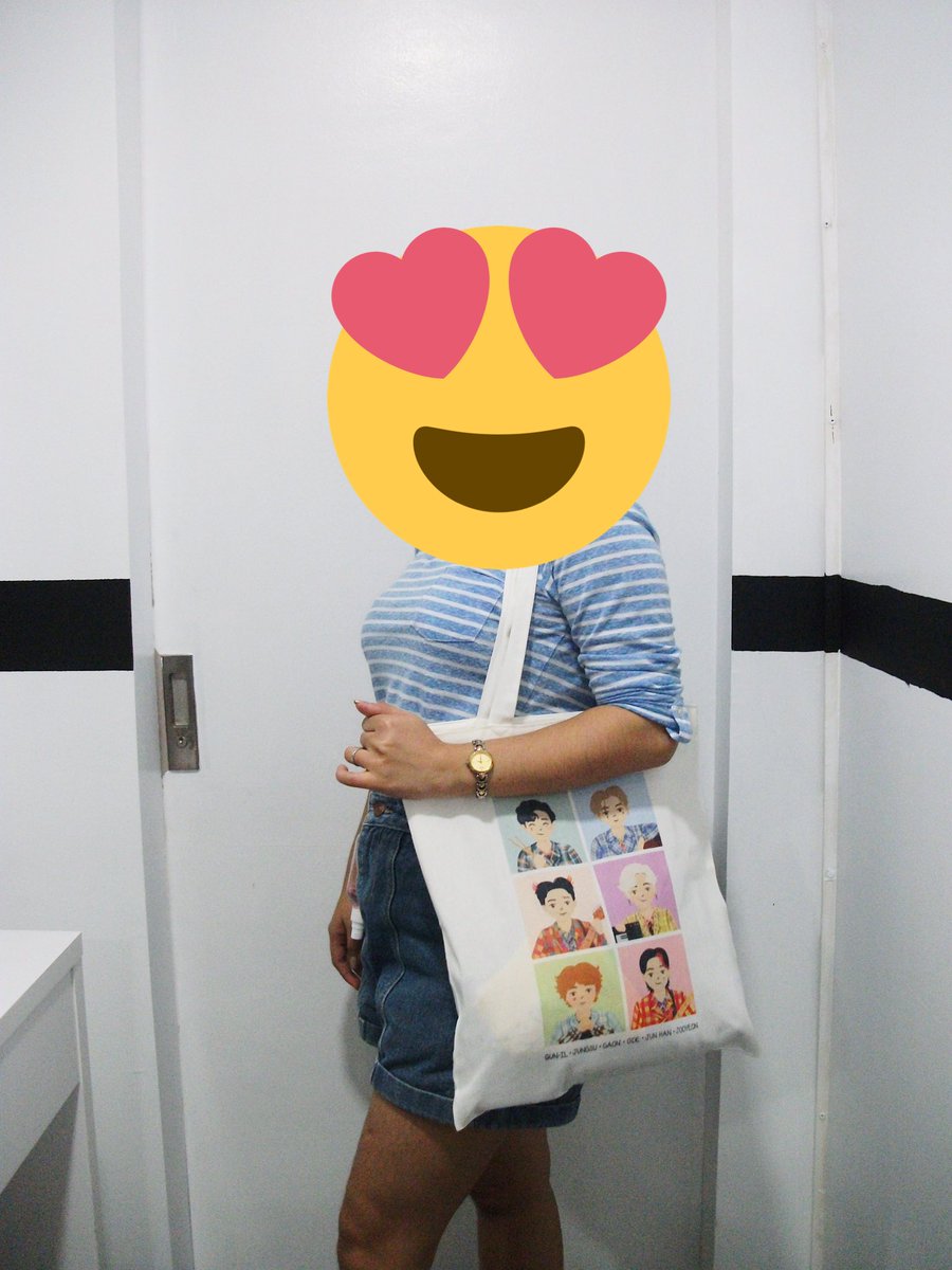 Thank you so much <a href="/hanadulstreet/">Hana Dul Street PH</a> for my tote bag, tagal ko na rin gusto magkaroon ng tote and the quality talaga superb!🥰🤍 Waiting din for seonho designs. Fighting!!💚

#HDStreet_Feedbacks <a href="/XH_official/">Xdinary Heroes</a> #XdinaryHeroes
