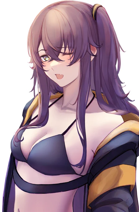 ドルフロのUMP45

季節感完全に無視しちゃってるけど,何となく水着姿の45が描きたくて...
好感度高いと要望出せばビキニとかも渋々着てくれそう...(願望)

#ドールズフロントライン
#イラスト練習 