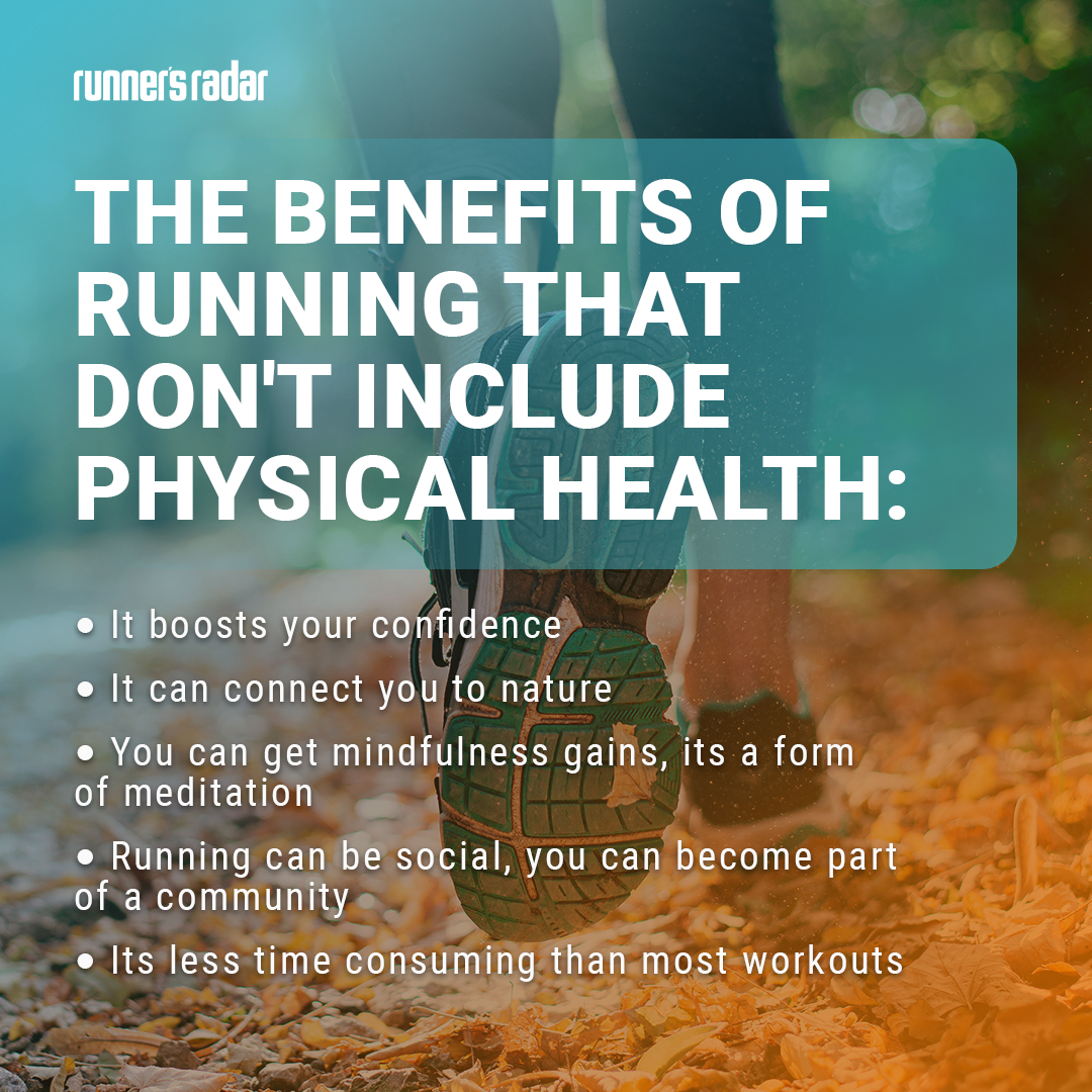 The benefits of running go way beyond the physical, see our reasons below👇💭