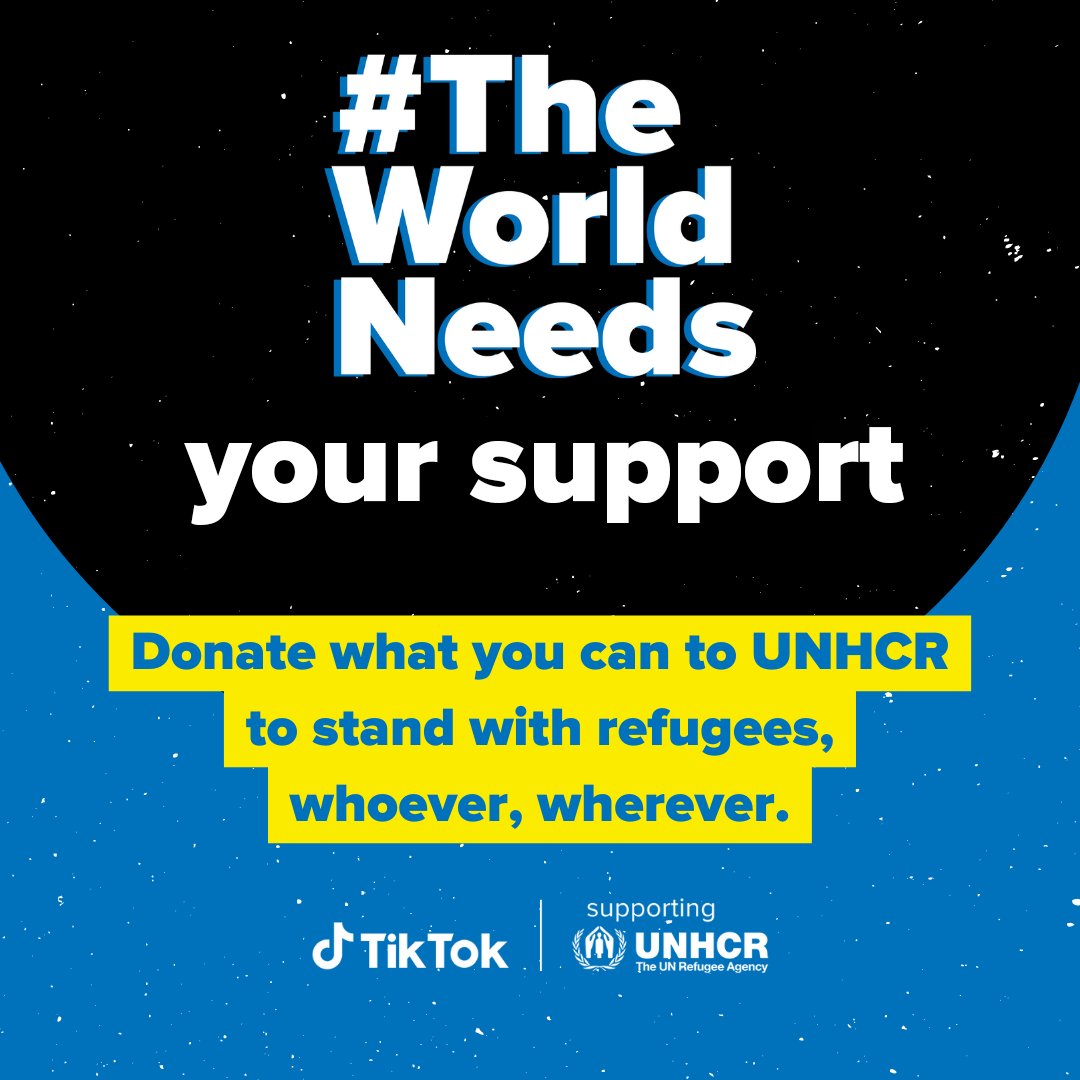 #TheWorldNeeds LIVE kicks off on our TikTok channel tonight! 💫 

Follow <a href="/Refugees/">UNHCR, the UN Refugee Agency</a> to tune in and get ready for the first look at the lineup here: bit.ly/3KHS4ha