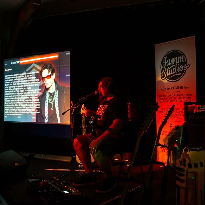 JammStudios's tweet photo. May the 4th be with you!

On this day back in 2014 we celebrated Star Wars day with an incredible themed guitar masterclass - Guitar Wars!

Were you at this event? Let us know in the comments!

#10yearsofjamm #sthelens #guitarlessons #starwars #starwarsday #maythe4thbewithyou https://t.co/UWnmRenQ8j