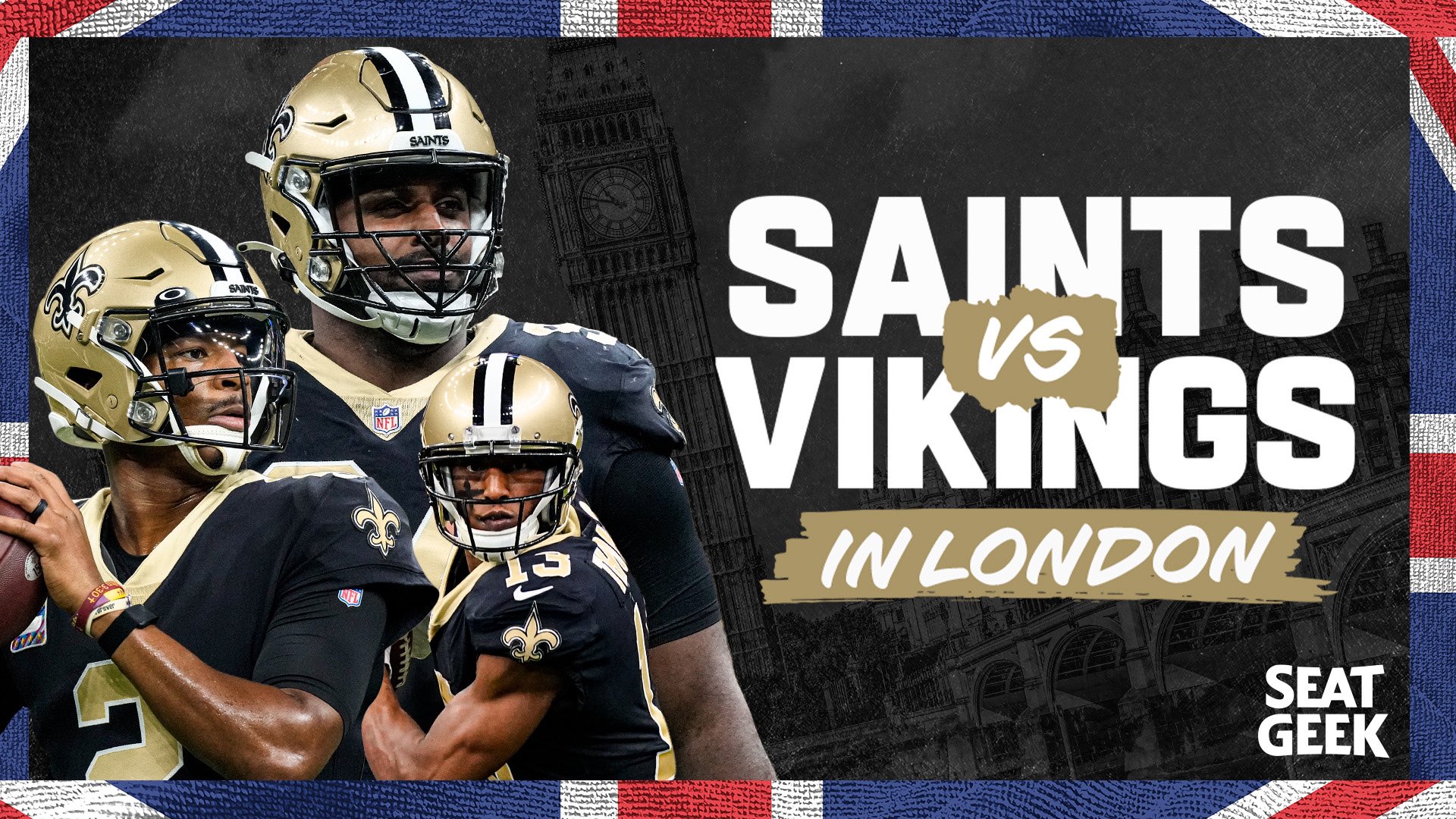 New Orleans Saints on X: 'The Saints' London matchup will take place Oct. 2  (8:30 am CT) vs the Minnesota Vikings at Tottenham Hotspur Stadium ⚜️  #SaintsInLondon