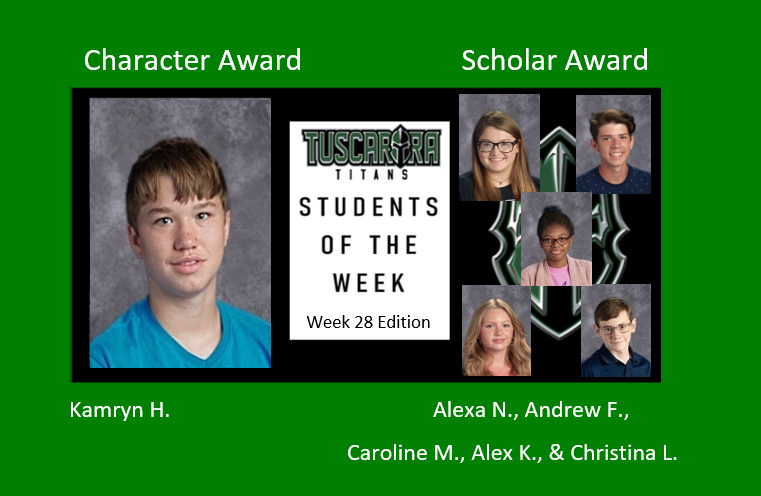 Titans_week's tweet photo. Congrats to the Week 28 Students of the Week!

🌟 “The Veterinary Science Team placed 1st at the State Competition!”

🌟 “Andrew puts in extra hours to perfect his work!”

🌟 “Kamryn is polite, hardworking, &amp; always gives 100%!”

Kudos, Titans!! 🎉 https://t.co/1ipdPmbjNI