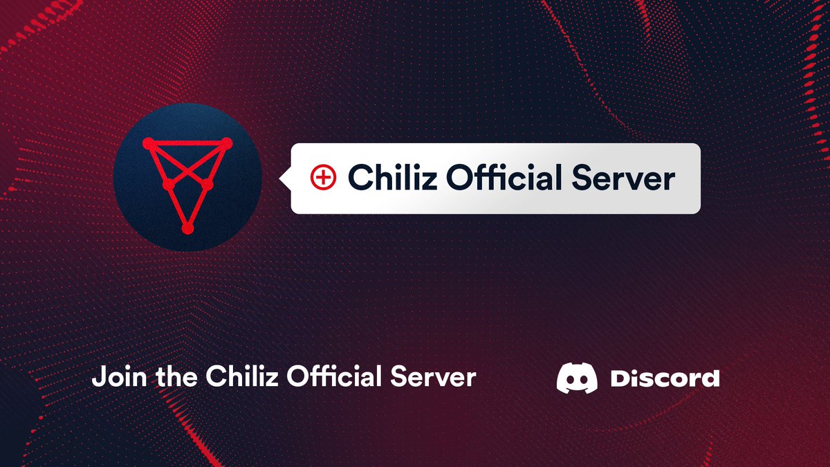 We recently revamped our Discord community to help the flow of $CHZ discussion! 👋

Come &amp; drop a GM 🌞

bit.ly/Chilizens