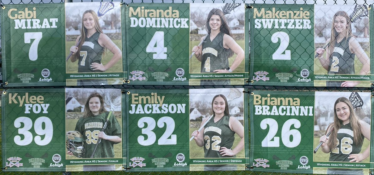 CoachCarlD's tweet photo. Wyoming Area Girls Lacrosse had a big night, Senior Day, 100th goal by Sophia Sabatini, and 9th Team Win. Great work Girls, now let’s finish strong. https://t.co/hCE64C4Vrq