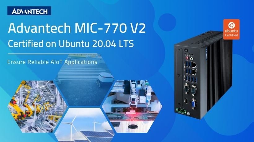 Accelerate your deployment of Edge AIoT applications with Ubuntu 20.04 LTS certified on Advantech MIC-770 V2.👉 Full announcement here
https://t.co/P1dMcrsBt3
#Ubuntucertifiedhardware #Advantech #AIoT https://t.co/kdDXwzNVXM