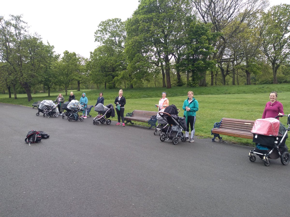 Rain didn't put everyone off today at Sefton Park Buggy Fit, great turn out and little ducklings loved the rain. For further information contact Tracey on 07860410995