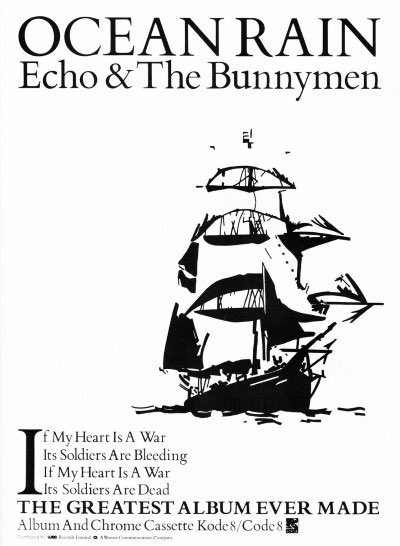 Ocean Rain was released 4th May 1984, it still sounds great - What’s your favourite track from it ?