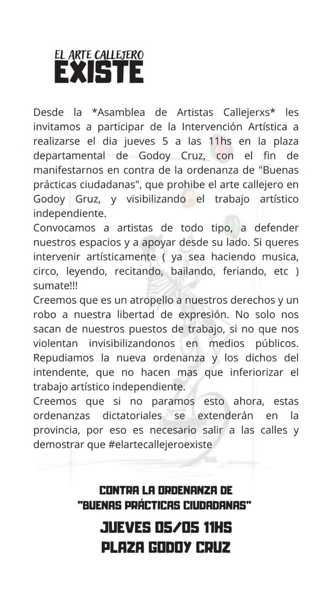 Agus_mirror1's tweet photo. Ya nos quitaron una banda, no dejemos que nos quiten el arte https://t.co/rE1BUH5YEf