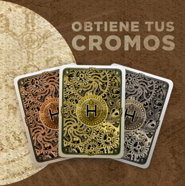 HuntersPrideOK's tweet photo. Obtén tus sobres de cromos en El Kiosco, nuestro marketplace. Por cada sobre podrás obtener 5 cromos con caracteristicas únicas.

#NFTProject #nftart #blockchain #BlockchainGaming #DeFi #Cryptos #PlayToEarn #Collectibles https://t.co/z5iWt2OENM