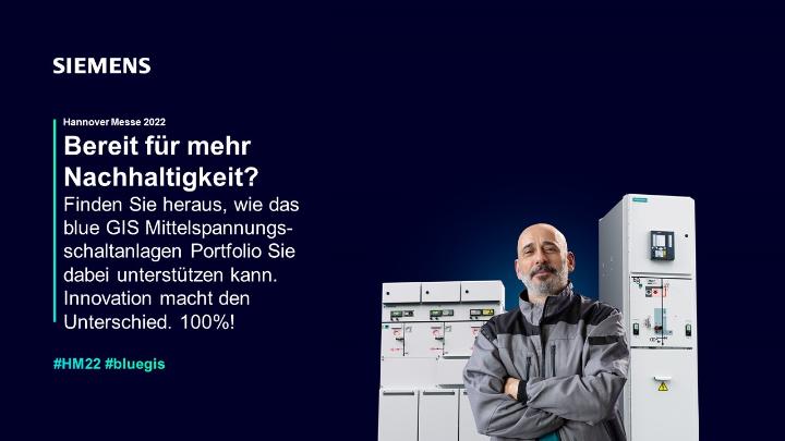 andrea_kubich's tweet image. Besuchen Sie uns vom 30. Mai bis 02. Juni 2022 auf dem Siemens-Stand, Halle 9 auf der Hannover Messe und erfahren Sie mehr über unsere blue GIS Mittelspannungsschaltanlagen. #hm22 #bluegis #electrificationautomation 
Jetzt registrieren 👉 sie.ag/3Fcn2gt