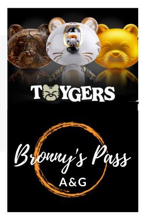 Bronny's A&amp;G Pass x TOYGERS 🐯

Our friends Toygers are bridging virtual and real collectibles as a game-changer

🌟3x TOYGERS WHITELIST TO WIN🌟

To Enter:
- Follow <a href="/ToygersOfficial/">TOYGERS</a> &amp; @brony_nft
- Retweet &amp; Like
- Tag 3 Friends
- Join discord.gg/32dfu4JfvU

48H⏳ LET'S GRRR🐯