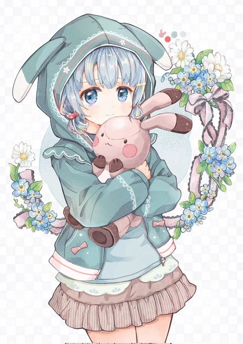 ツインテールとか好きです🧸
#イラスト
#ゴールデンウィークSNS展覧会2022 