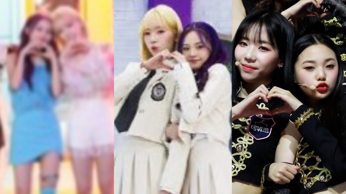 boeun and hyeju through the hearts eras