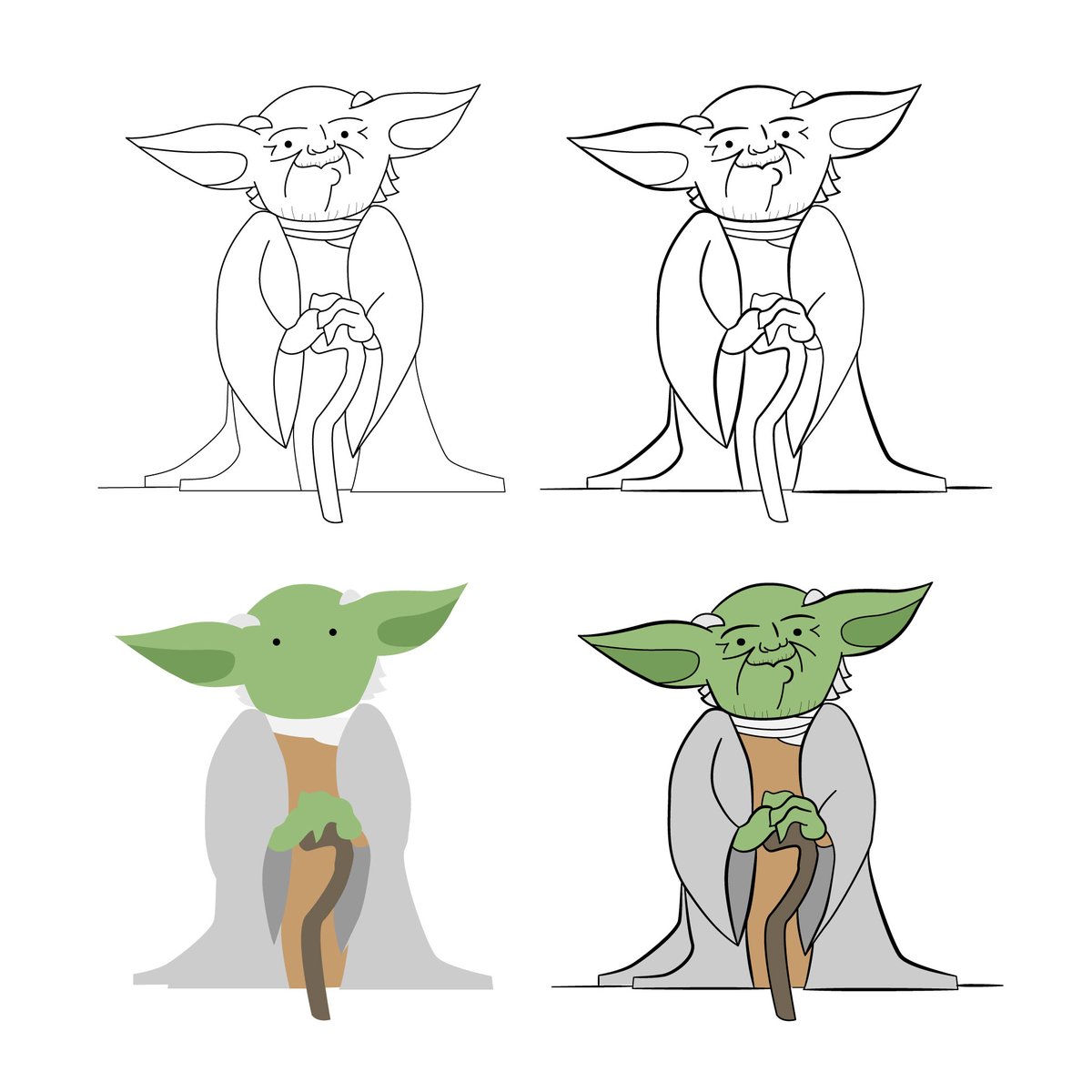 coseillustrate's tweet photo. Lavorare divertendosi in @Irion_edm!
Per lo #StarWarsDay una vignetta a tema #DataQuality con un saggio consiglio del maestro Yoda.
Qui gli studi del personaggio per la rubrica #Iriony, in uscita ogni mese sul nostro canale linkedin: https://t.co/MoKIfEPPs8

#MayThe4thBeWithYou https://t.co/vA1Co0Mcpq
