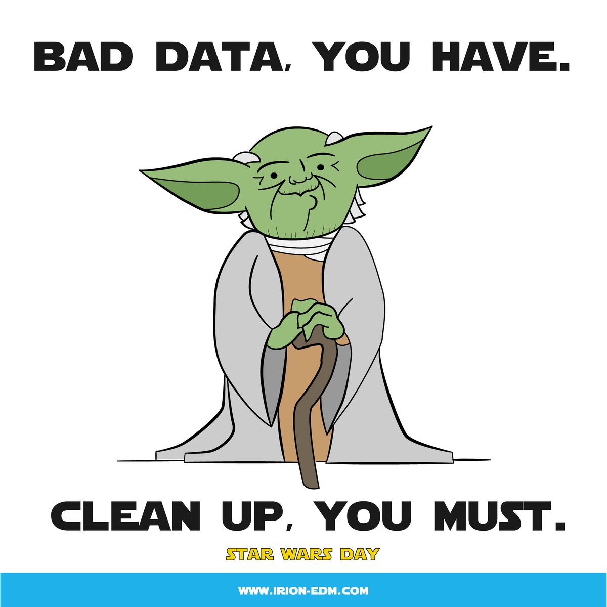 coseillustrate's tweet photo. Lavorare divertendosi in @Irion_edm!
Per lo #StarWarsDay una vignetta a tema #DataQuality con un saggio consiglio del maestro Yoda.
Qui gli studi del personaggio per la rubrica #Iriony, in uscita ogni mese sul nostro canale linkedin: https://t.co/MoKIfEPPs8

#MayThe4thBeWithYou https://t.co/vA1Co0Mcpq