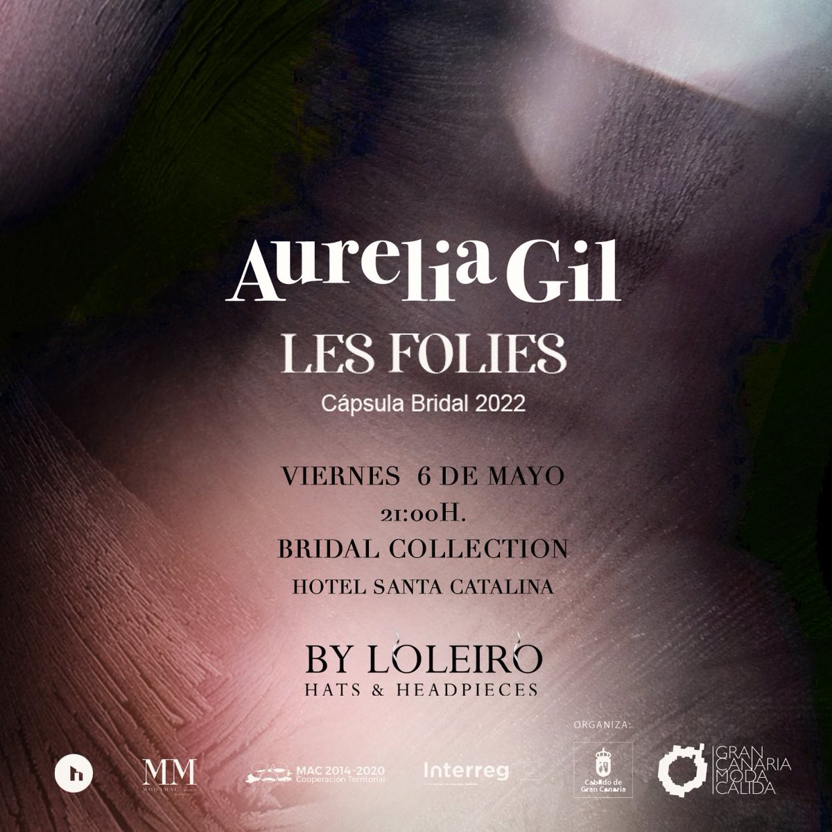 BLoleiro's tweet photo. Este viernes 6 de mayo volvemos a la pasarela esta vez para clausurar los desfiles de Bridal Collection  @grancanariamc de la mano de nuestra compañera @aureliagil_  que presenta su nueva colección, “Les Folies” 
 Les esperamos en el @hotel_santacatalina . @tenerifemoda https://t.co/6ZxCBptbzA