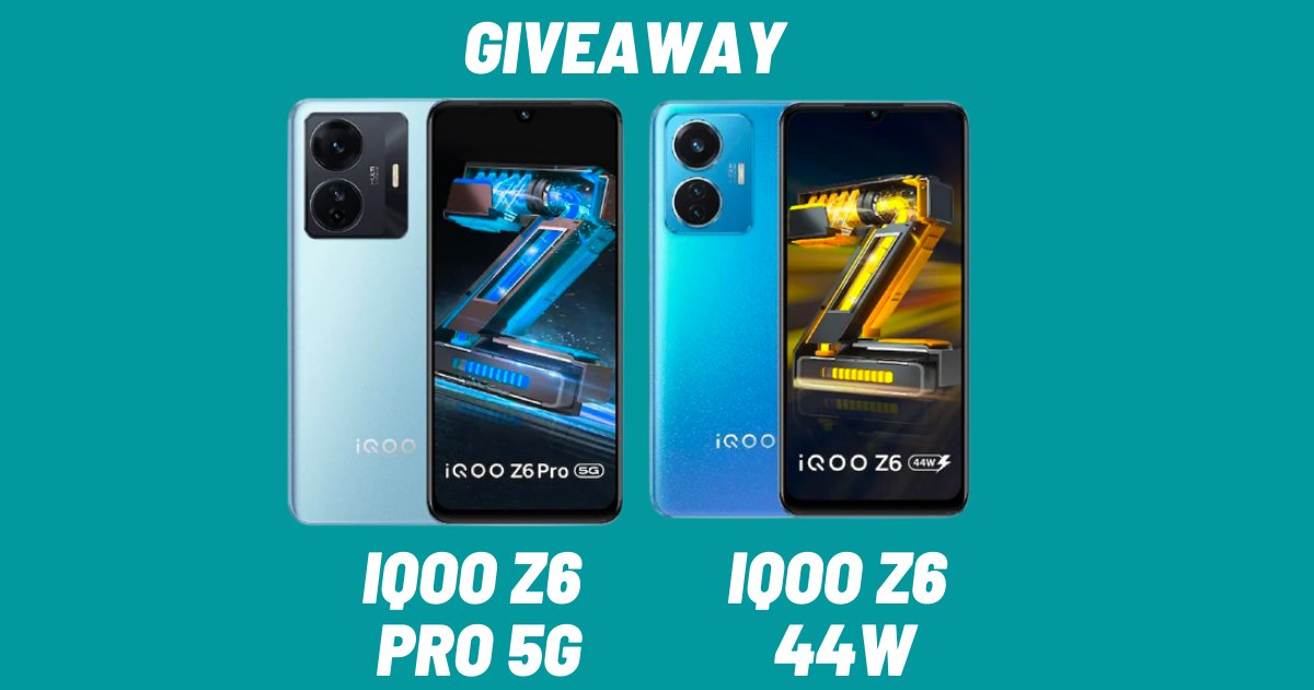 stufflistings's tweet image. The #AmazonSummerSale has started and...
I'm giving away the #iQOOZ6Pro5G + #iQOOZ644W to the #stufflistingsarmy today 😍
To win:
1. Retweet this tweet using #iQOOZ6ProGiveaway #iQOOZ6BestPrice #WiniQOOZ6Pro  
2. Answer some questions
3. Tag 3 friends
Happy winning ❤️