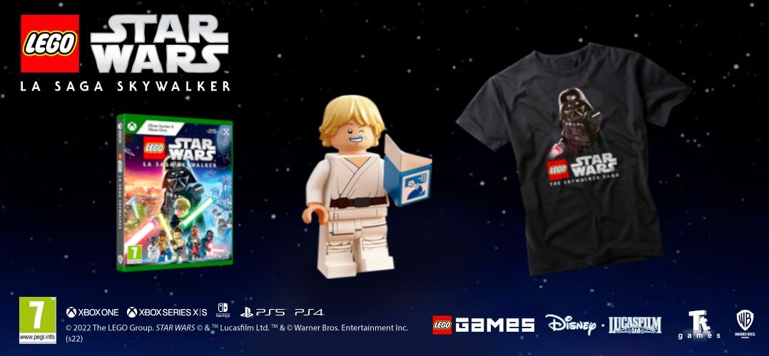 mayorcete's tweet photo. Para celebrar este día de STAR WARS la peñita de Warner Bros y yo os hemos preparado un sorteito bien guapo:

¡Juego de Lego, Figura Exclusiva y camiseta!

Condiciones
• Sigue las cuentas @mayorcete y @WBGamesSpain 
• RT a este twit

#MayThe4thBeWithYou #StarWarsDay https://t.co/6oVNQ5UXbS