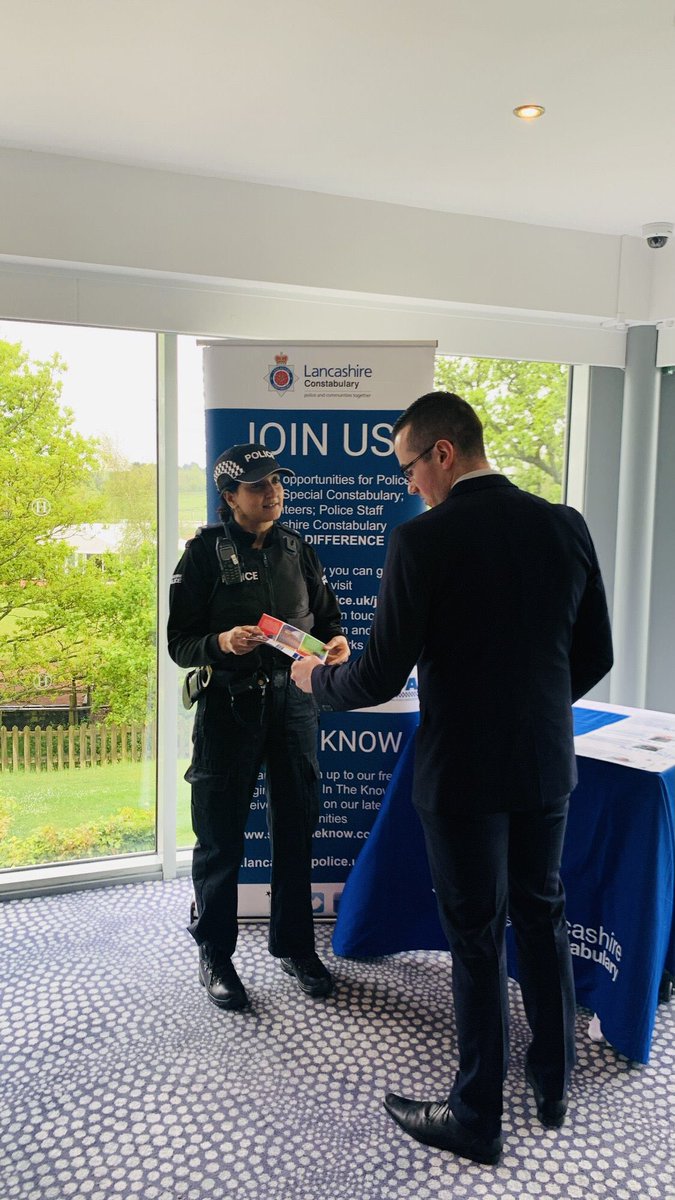 A great day at the Rural Crime Conference, Ormskirk networking with our local communities. @Lancspol @LancsPolRecruit @LancRuralPolice @LanpacLtd 
#ruraltaskforce 
#growingthepolicefamily