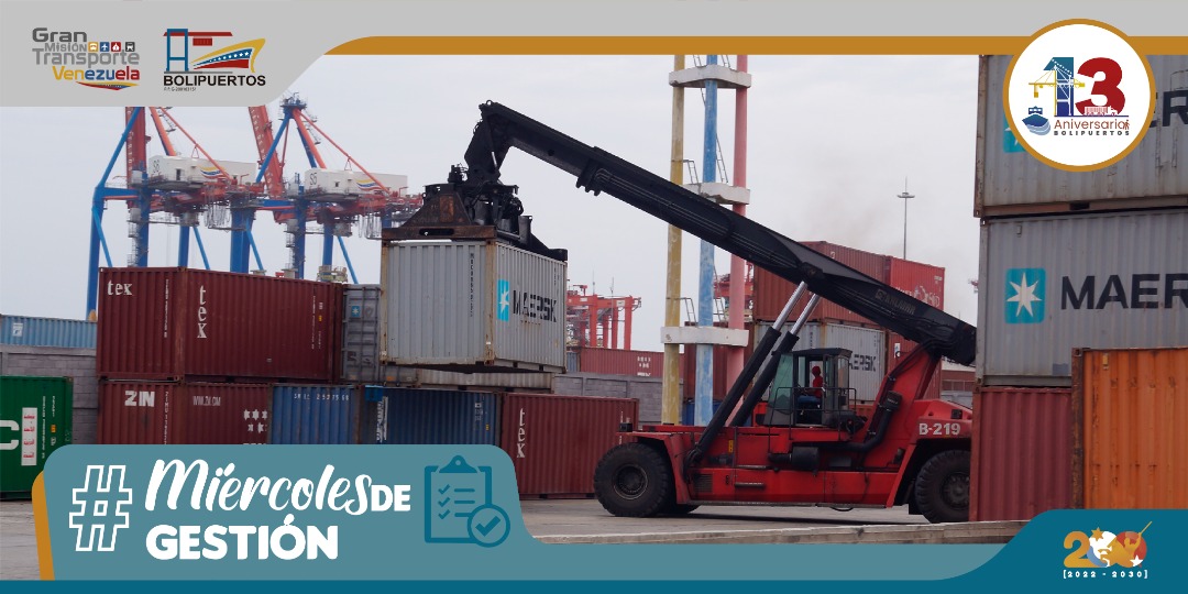🚢👷🏻‍♀️ En este #MiércolesDeGestión seguimos optimizando e impulsando la celeridad en todos nuestros espacios portuarios a nivel nacional #04Mayo