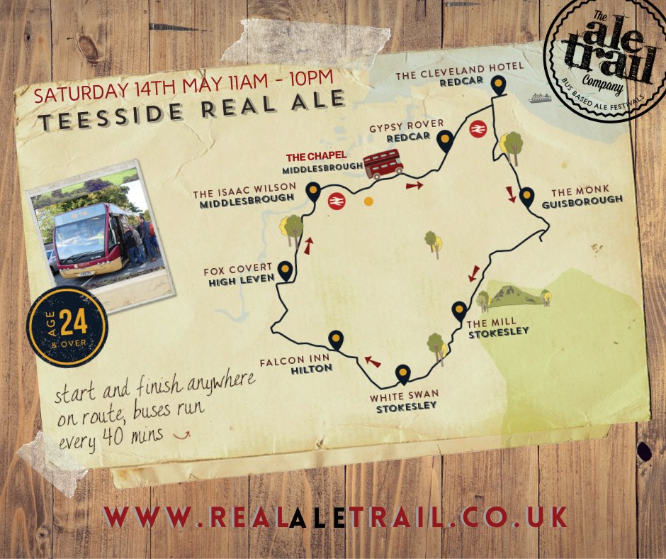 Teesside Real Ale Trail tweet media