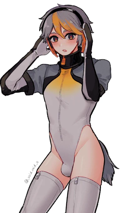 おれはただペンギンのフレンズな📮が見たかっただけなんだ………………(コスプレ女装絵なのでワンクッション) 