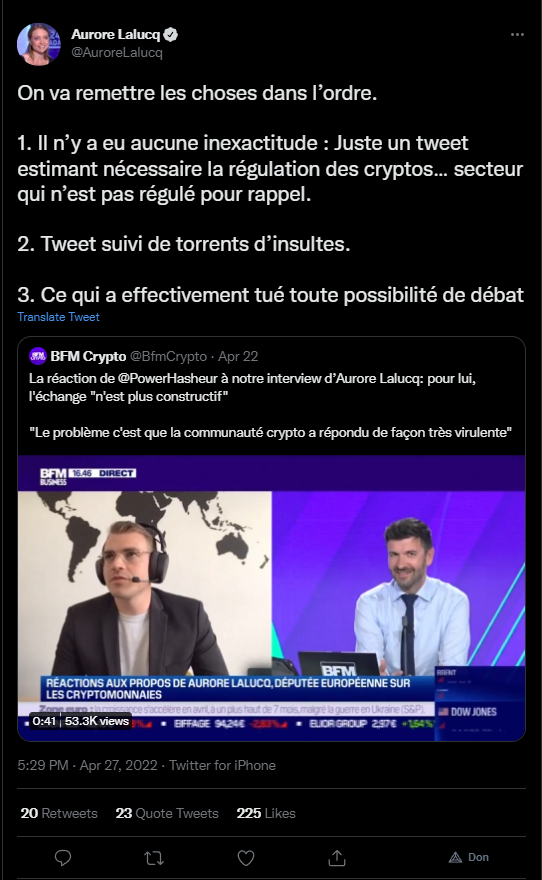 Ahnor_Block's tweet photo. "Ce qui a effectivement tué toute possibilité de débat" @AuroreLalucq qui vise toujours à mettre en exergue la minorité des commentaires injurieux et irrespectueux. 

Mais revenons un peu dans le temps pour voir si le débat était ouvert, ou si son avis était déjà tranché. 🧵👇 https://t.co/2A2HyCJvlR
