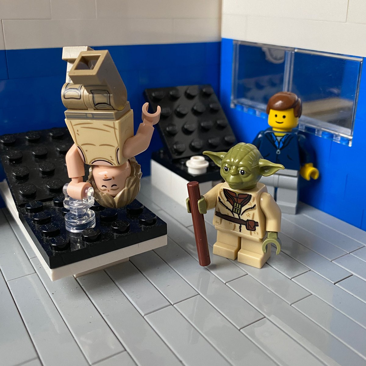 Lego AthleticTrainer (@lego_atc) on Twitter photo After hiring a new rehab coordinator, the athletic trainer wonders if their rehab protocols might be a bit too advanced for most patients. #legoATC #MayThe4thBeWithYou #JediTraining #DoOrDoNot <a href="/MarkHamill/">Mark Hamill</a> After hiring a new rehab coordinator, the athletic trainer wonders if their rehab protocols might be a bit too advanced for most patients. #legoATC #MayThe4thBeWithYou #JediTraining #DoOrDoNot <a href="/MarkHamill/">Mark Hamill</a>