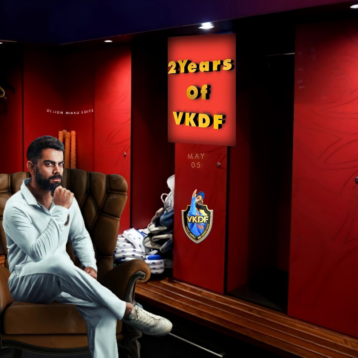 Gokulgobzz's tweet photo. #TwoYearsOfVKDF .
@imVkohli @AnushkaSharma @vkdfofficial https://t.co/AtZAajom5x