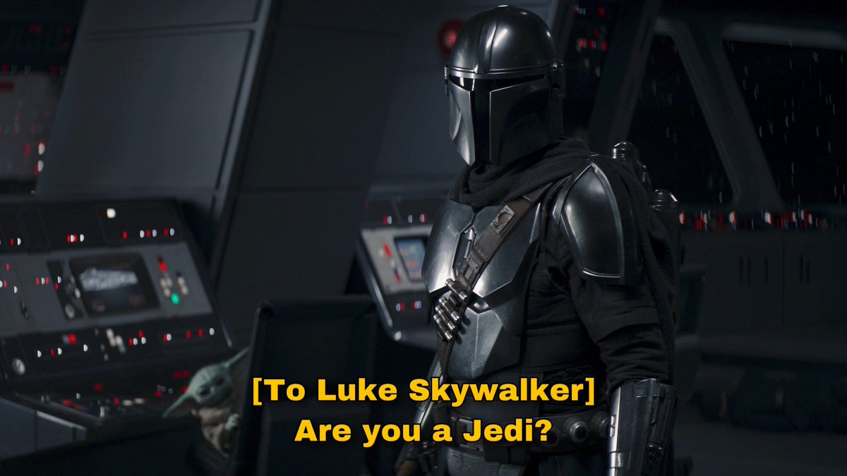 to celebrate #StarWarsDay, please enjoy this thread of din djarin being completely clueless about star wars!

#MayThe4thBeWithYou 
#TheMandalorian