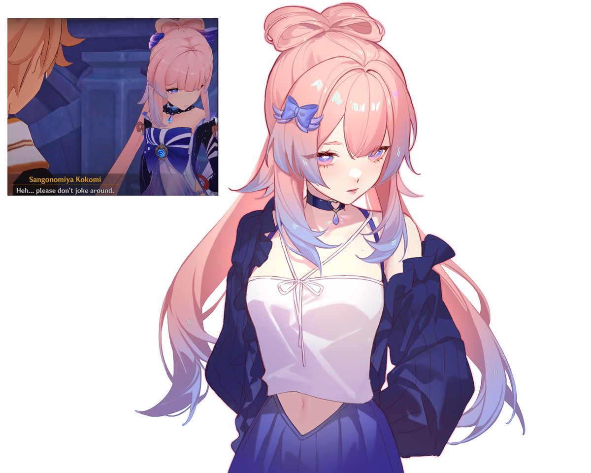 i should have asked for a date
#Kokomi