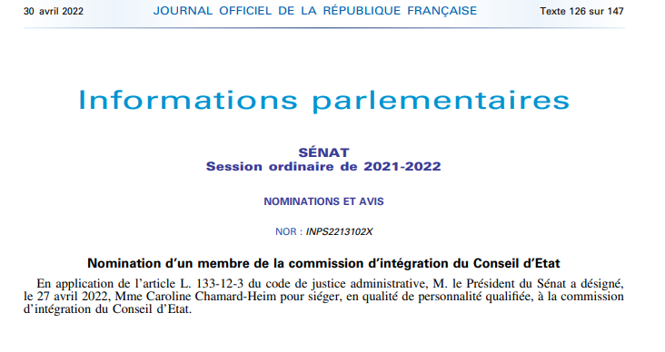 EDPLyon's tweet photo. 🎊 Toutes nos félicitations à Caroline Chamard-Heim, professeure de droit public à l'@UJML, pour sa nouvelle fonction de membre au sein de la commission d’intégration du Conseil d’État pour les quatre prochaines années. 
+ d'info sur la commission : https://t.co/eA7vjapdNw https://t.co/VUiA5TxMQ7