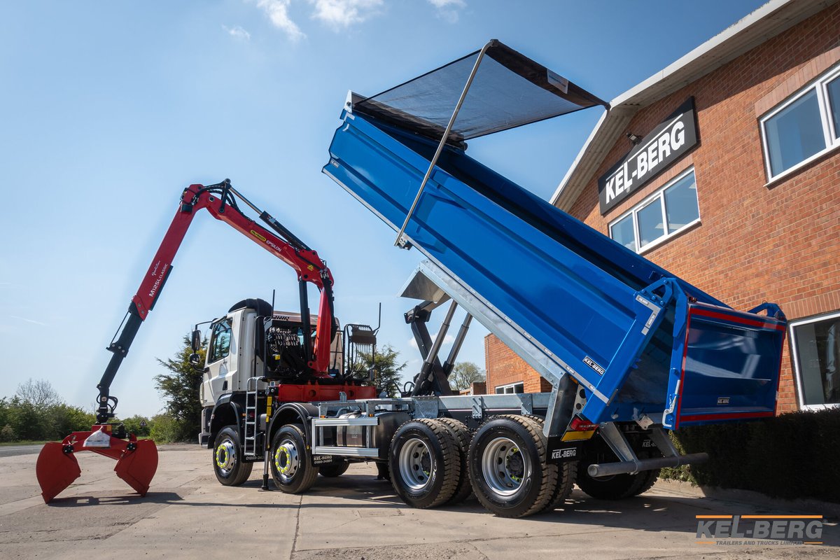 We had the pleasure of preparing and delivering Groundworx's latest piece of Kel-Berg equipment, a #DAF CF450 8x4 c/w #kelberg Grab Loader installation. Thanks to Kev and Julie for continually working with Kel-Berg. We appreciate your business.

#kelberg #utilities #construction
