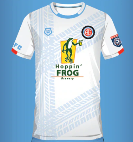 AkronCityFC's tweet photo. Check out the ACFC Inaugural Season Kits! Replicas are available for presale at https://t.co/VTa1k7n8R5.  Youth &amp; adult sizes available. 
Don't forget, home opener is May 14th. After purchasing your kit, head over to the schedule tab &amp; get your tickets! #letsgo330 
@The_Kitsman https://t.co/uwfMAd25Bs