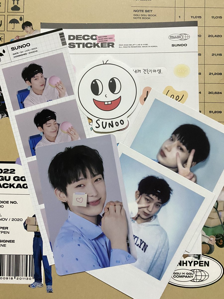 babaryshop's tweet photo. 💕พร้อมส่ง GGU GGU PACKAGE 2022 💕

• เมมละ 135฿ 
✅ ซอนอู เจค ฮีซึง ซองฮุน นิกิ 
✅ จุดส่งพรุ่งนี้ 

📮 รวมส่งแล้ว ⚡

✅ ได้ของตามภาพเลยค่าาา
Dm/เมนชั่นเลยค่า
#ตลาดนัดENHYPEN #ตลาดนัดเอนไฮเพน  #ggu2022 #ตลาดนัดenhyphen #ตลาดนัดเอนไก่ https://t.co/J8T3Zaeoxw