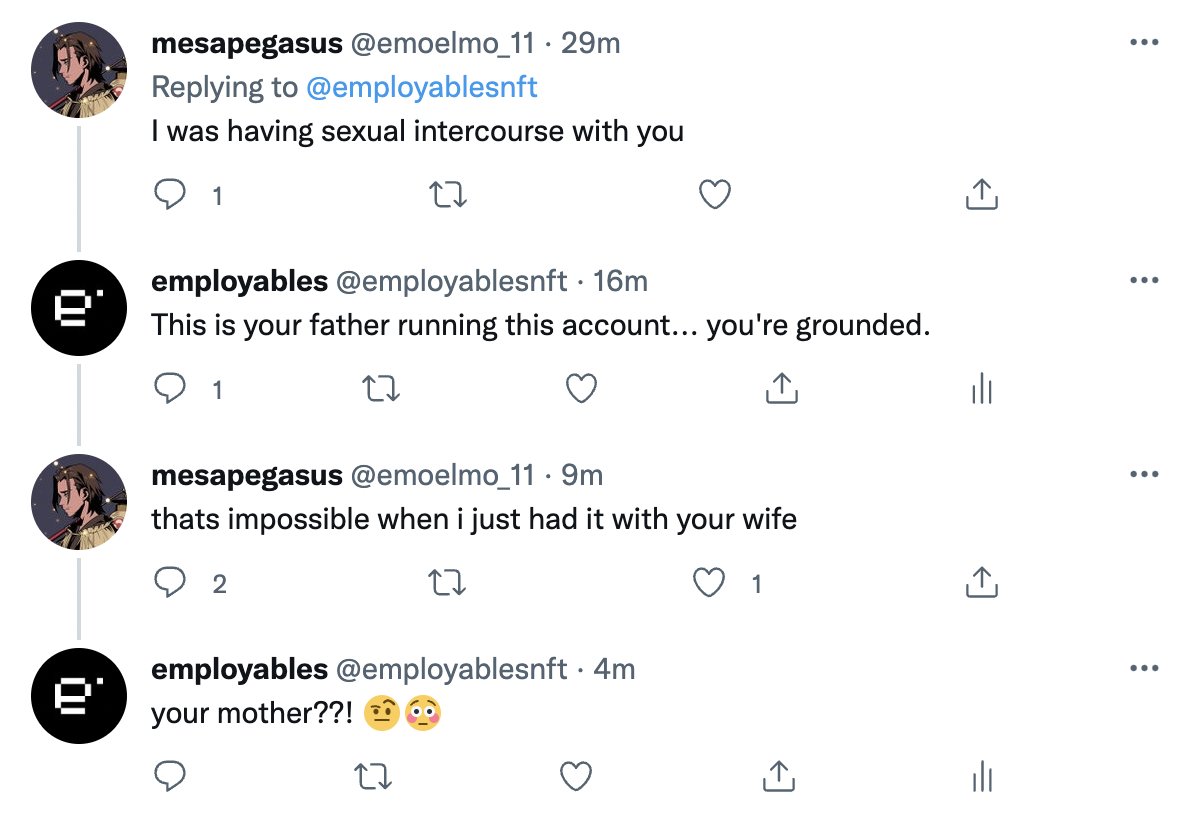 Employables may not be the smartest, but at least we try...